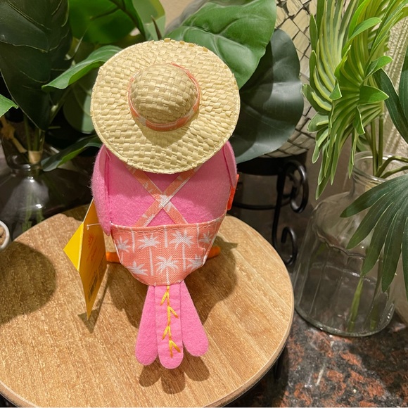Target Sun Squad Summer Pink Fabric Beach Bird NWT - Picture 7 of 13
